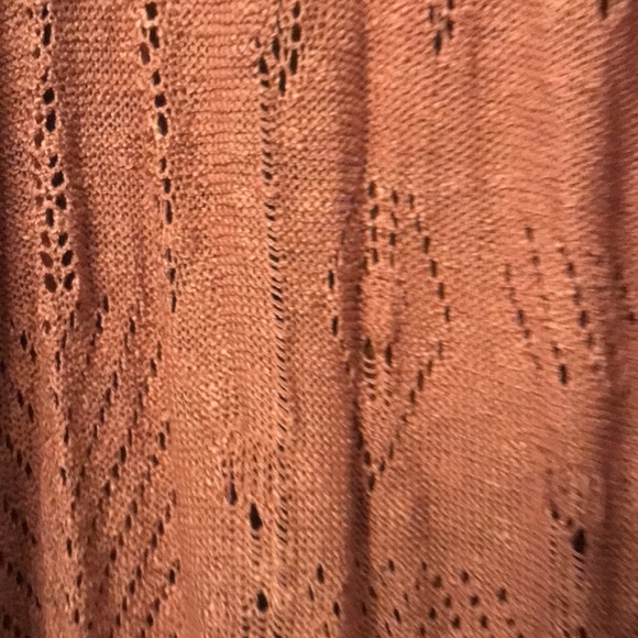 Knit long pink sweater size XXL - Picture 7 of 9